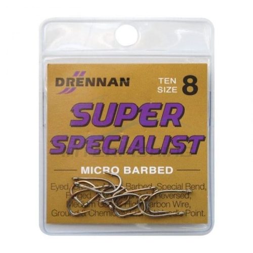 Drennan Super Specialist Micro Barbed Horog 2