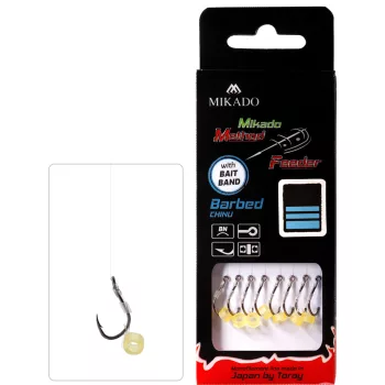   Mikado Method Feeder Csalikarikás Rig No. 8-as Előkötött Horgok