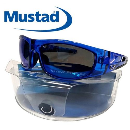 Mustad Polarizált Napszemüveg Christal Blue, Smoke Blue Revo Lens