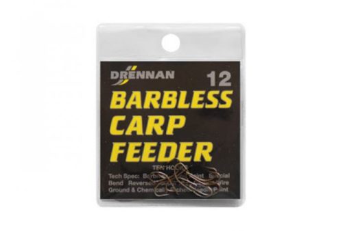 Drennan Barbless Carp Feeder Szakáll Nélküli Horog 8-as