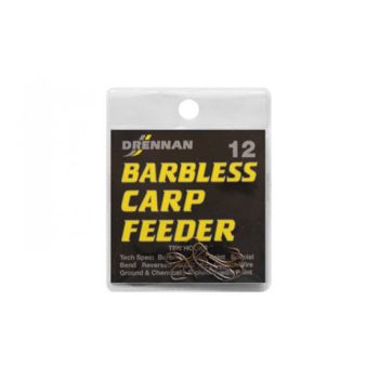 Drennan Barbless Carp Feeder Szakáll Nélküli Horog 10-es