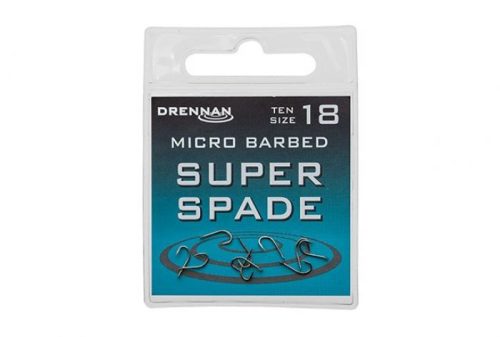 Drennan Super Spade Horog 10-es