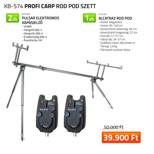 Carp academy profi carp rod pod szett (KB-574)