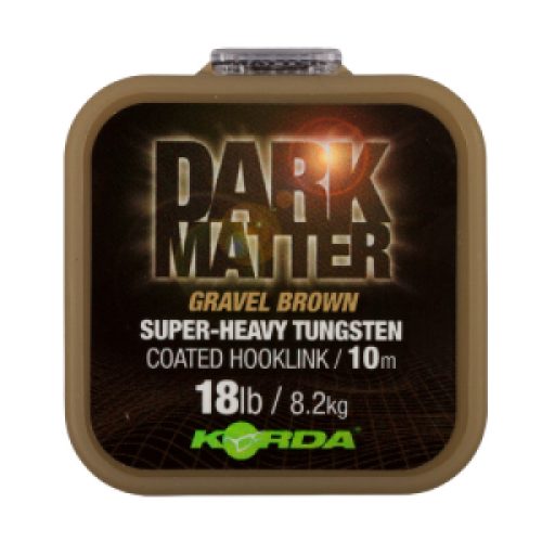 Korda Dark Matter Tungsten Coasted Braid Fonott Előke Zsinór Brown 10m 18lb