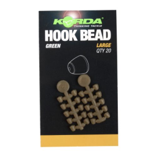 Korda Hook Bead Horogszárra Ütköző green