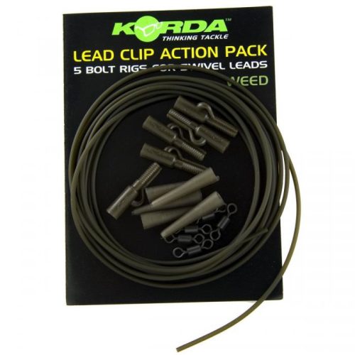 Korda Lead Clip Action Pack Ólomklipszes Szerelék Clay