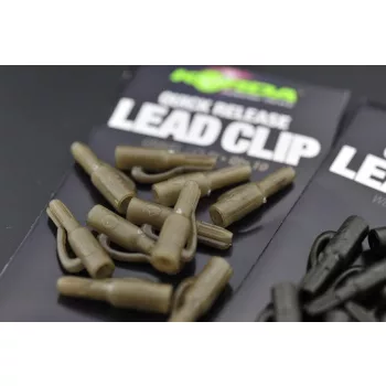 Korda QR Lead Clips Ólom Klipsz Clay/Gravel