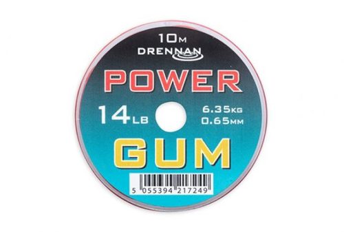 Drennan Powergum Erőgumi Piros 0.65mm 14lb