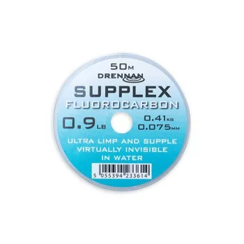 Drennan Supplex Fluorocarbon Zsinór 50m 0.9lb 0.075mm