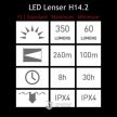 Led Lenser H14.2 fejlámpa