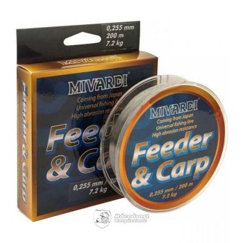 Mivardi Carp&Feeder 200m 0,165mm Monofil Horgász Zsinór