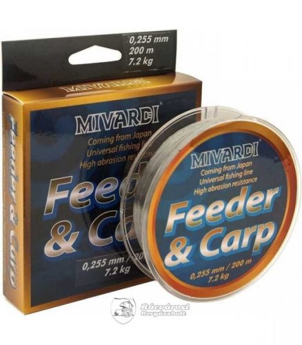 Mivardi Carp&Feeder 200m 0,185mm Monofil Horgász Zsinór