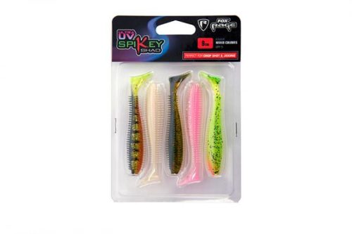 FOX Rage Spinkey Shad UV Mixed Colour Pack Gumihalak 6cm