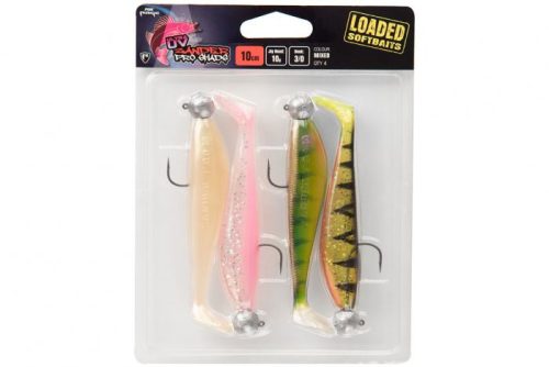 FOX Rage Zander Pro Loaded UV Mixed Colour Packs Gumihalak 12cm