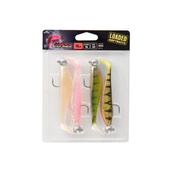   FOX Rage Zander Pro Loaded UV Mixed Colour Packs Gumihalak 10cm