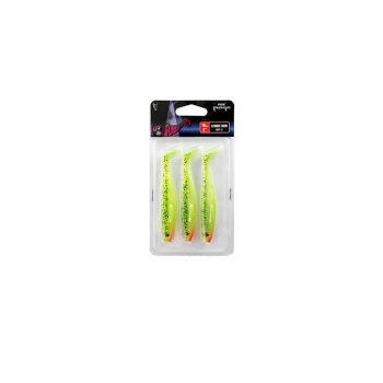 FOX Rage Pro Shad Lemon Tiger Ultra UV Pack Gumihalak 10cm