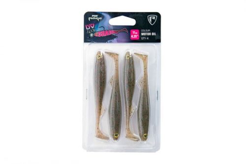 FOX Rage Slick Shad Motor Oil Ultra UV Packs Gumihalak 11cm