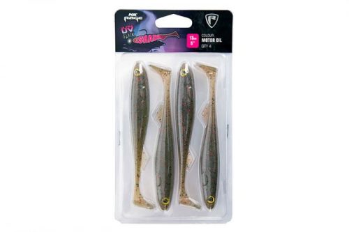 FOX Rage Slick Shad Motor Oil Ultra UV Packs Gumihalak 13cm