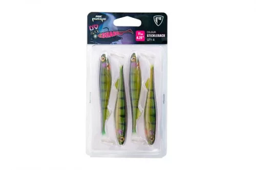 FOX Rage Slick Shad Stickleback Ultra UV Packs Gumihalak 11cm
