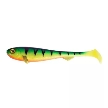 FOX Rage Super Slick Shad Ultra UV Gumihalak 18cm Firetiger