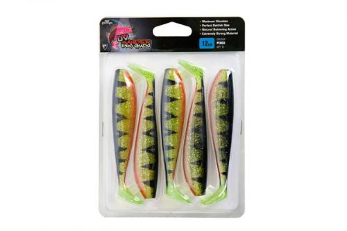 FOX Rage Zander Pro Shad Perch Ultra UV Pack Gumihalak 7.5cm