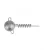 Mikado Jaws Screw Fej 20g