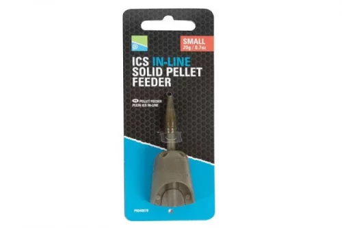 Preston ICS In-Line Solid Pellet Feeder Etetőkosár Medium 45g