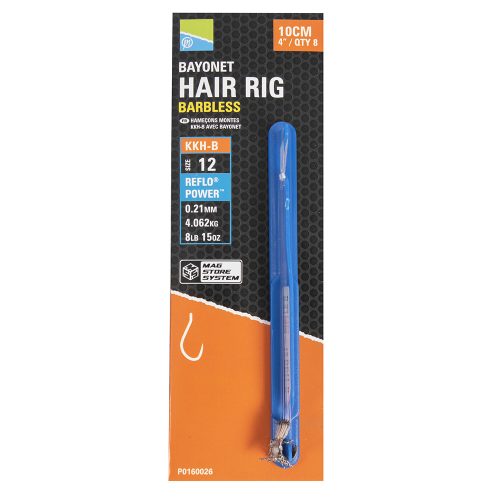 Preston KKH-B Bayonet Hair Rigs 10-es