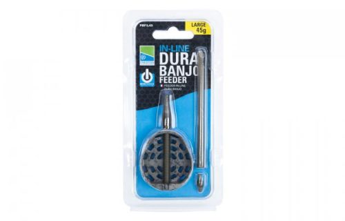 Preston Dura Banjo ICS Elasticated Dura Banjo Feeder Etetőkosár Large 20g