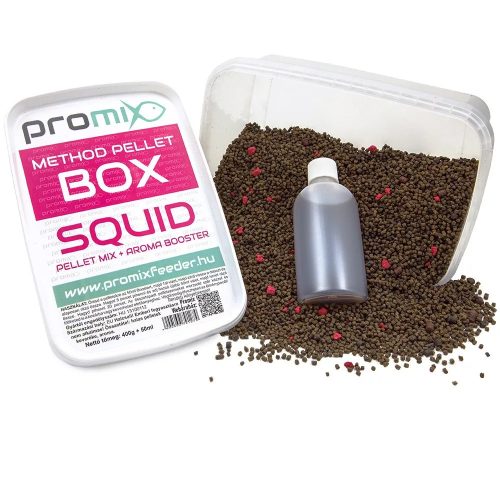 Promix feeder method pellet box squid 450g