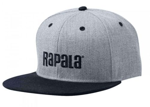 Rapala Flat Brim Sapka Grey/Black