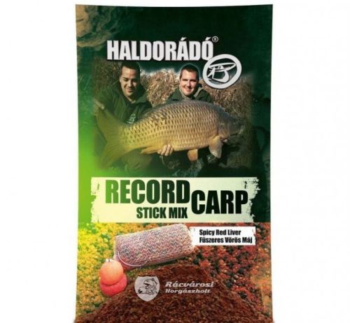 Haldorádó Record Carp Stick Mix 800g Fűszeres Vörös Máj Etetőanyag