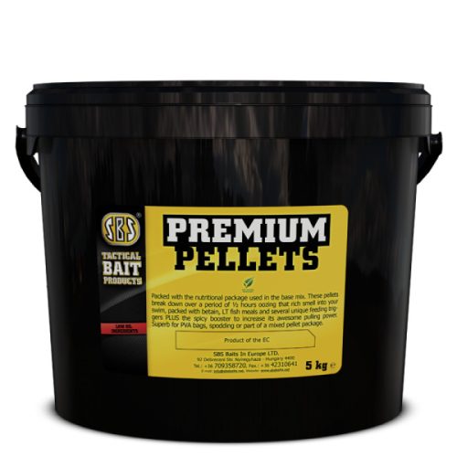 SBS Premium Pellets 10kg Ace Lobworm