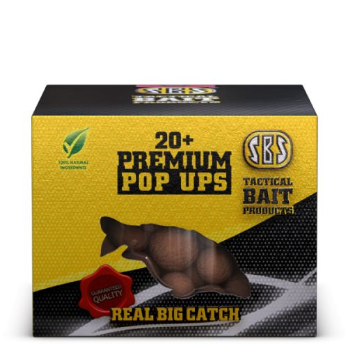 SBS 20+ Premium Pop Ups Krill-Halibut 20,22,24mm 150g