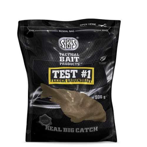 SBS Test 1 Feeder Groundbait Natural 800g