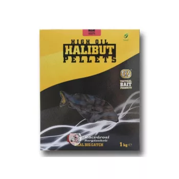 SBS High Oil/ magas olajtartalmú Halibut Pellets 1kg 04mm