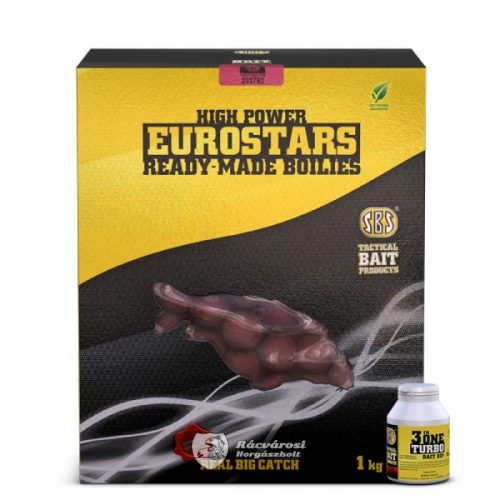 SBS Eurostar Ready-Made Boilies+ 50 ml 3 in 1 Turbo Bait Dip