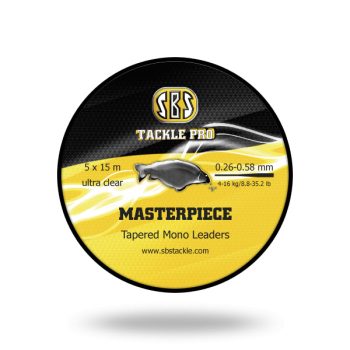   SBS Masterpiece Tapered Mono Leaders Dobóelőtét Zsinór 0,26-0,58mm 5x15m