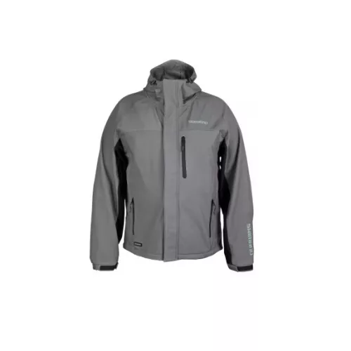 Shimano soft shell jacket grey kabát M