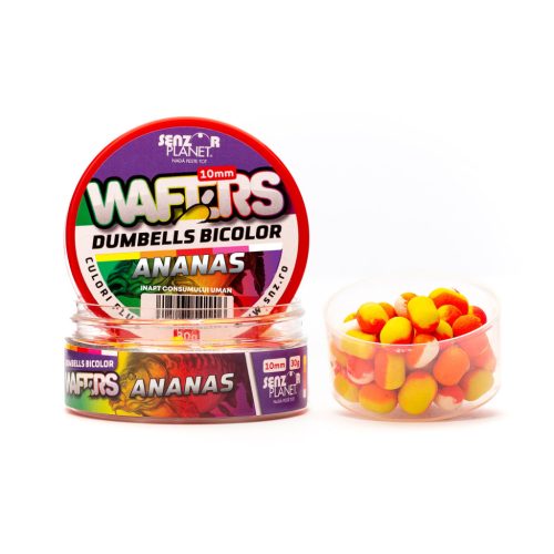 Senzor Planet wafters dumbells bicolor eper-fokhagyma 10mm 30g