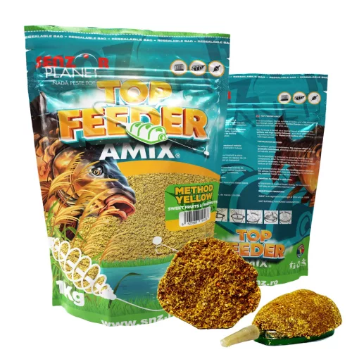Senzor Planet Top Amix Premium Method Mix egzotikus gyümölcs-tigrismogyoró 1kg