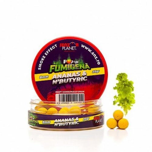 Senzor Planet Pop-Up Flumigena Ananász-Vajsav 8mm 25g