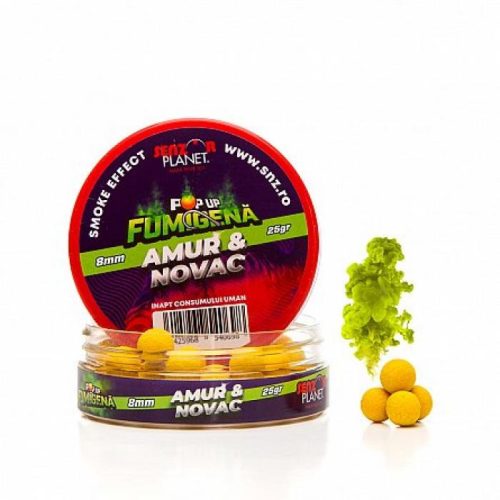 Senzor Planet Pop-Up Flumigena  Amur-Novac 8mm 25g