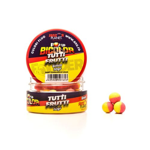 Senzor Planet po-up 6mm bicolors 10gr tutti-frutti