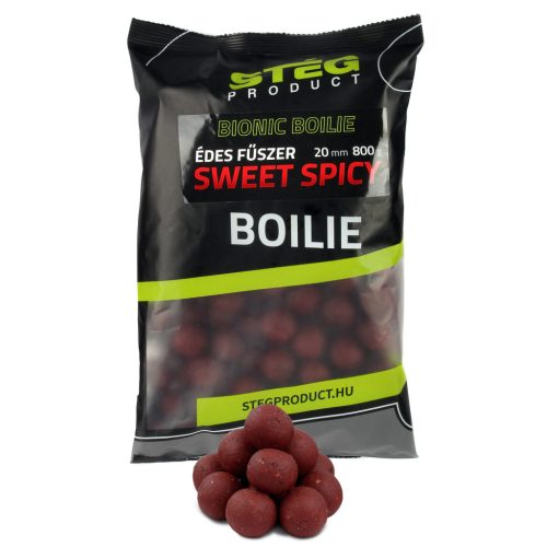 Stég product bionic boilies oldódó bojli sweet spicy 20mm 800g