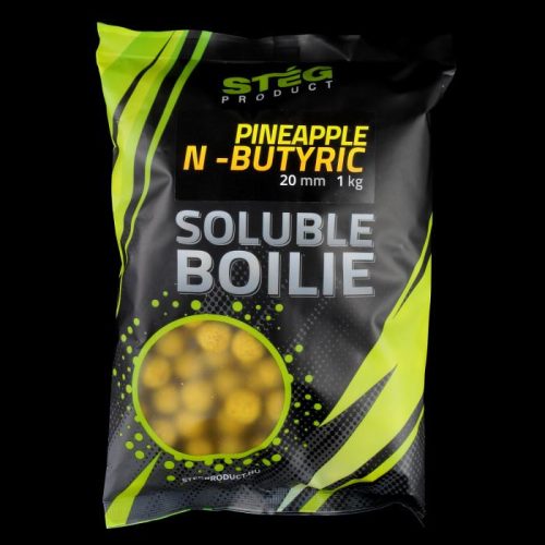 Stég Product Etető Oldódó Bojli Pineapple-N-Butyric 20mm 1kg