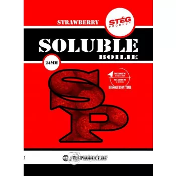 Stég Product Etető Oldódó Bojli Eper 24mm 1kg