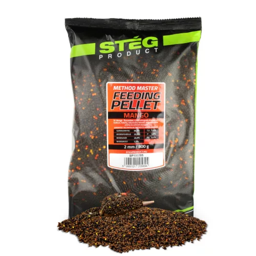 Stég Product Feeding Pellet 2mm 800g Mango