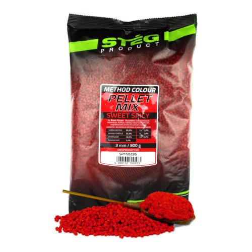 Stég product pellet mix sweet spicy 3mm 800g