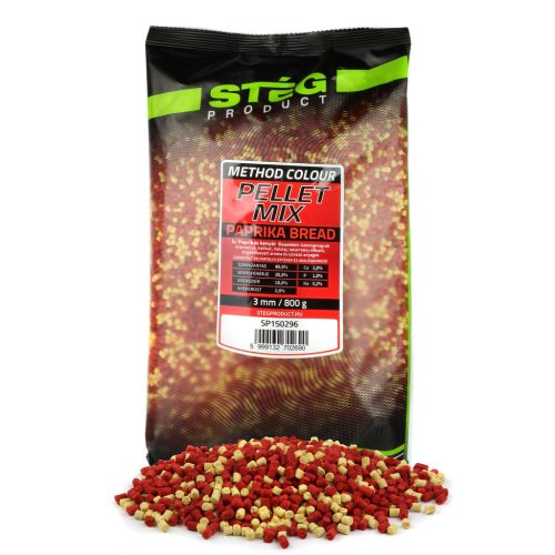 Stég product pellet mix paprika bread 3mm 800g